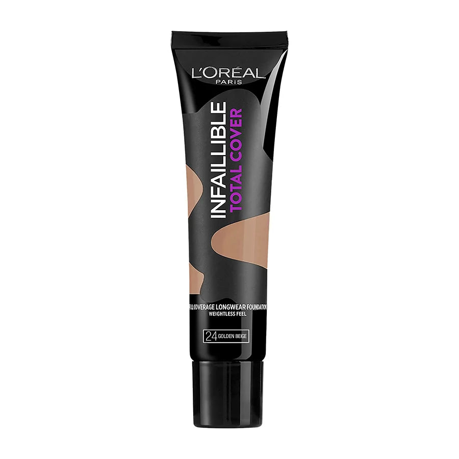 L’Oréal Paris Infallible Total Cover Foundation – Full Coverage Longwear Foundation