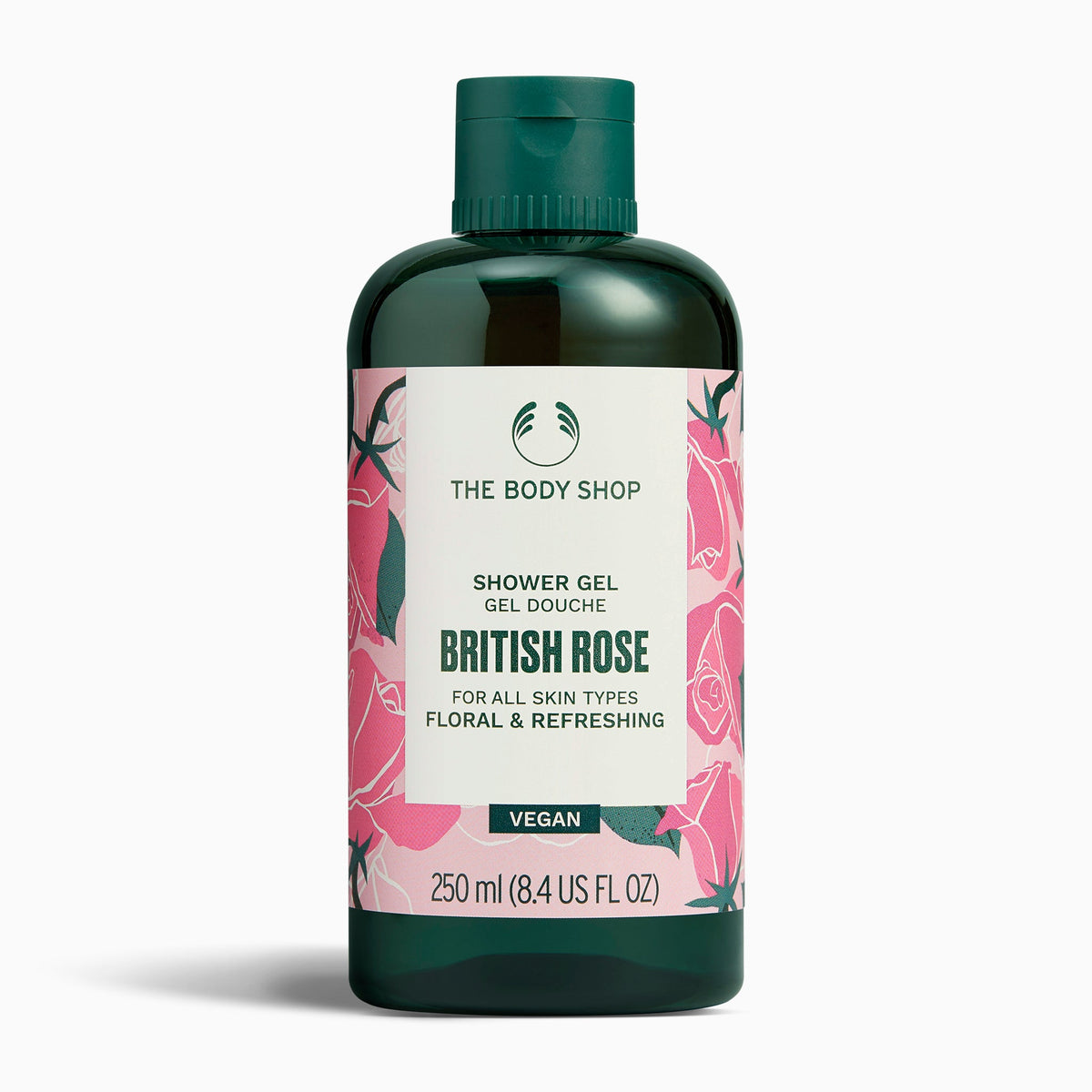 The Body Shop British Rose Body Care Gift Set – 4 Piece Set