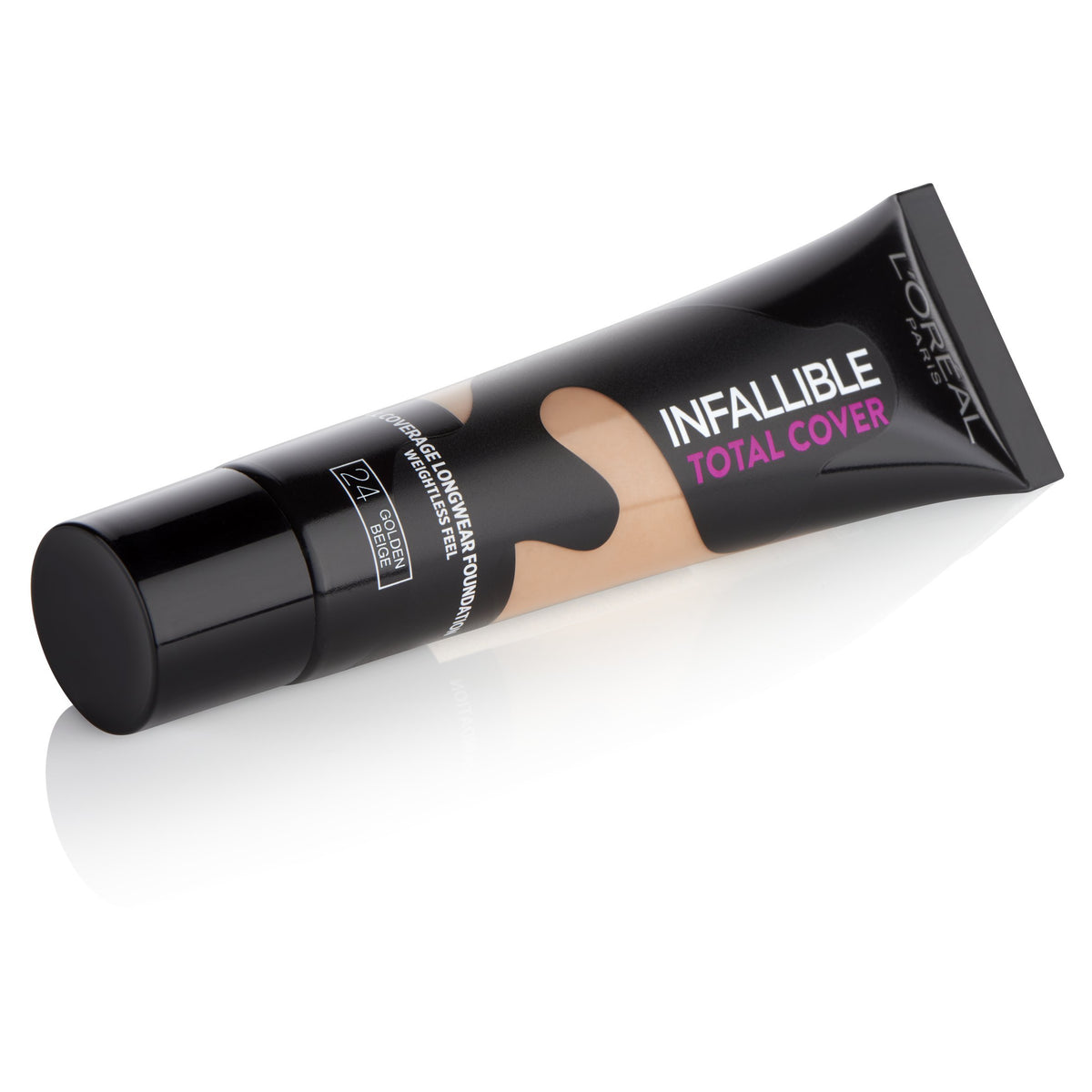 L’Oréal Paris Infallible Total Cover Foundation – Full Coverage Longwear Foundation