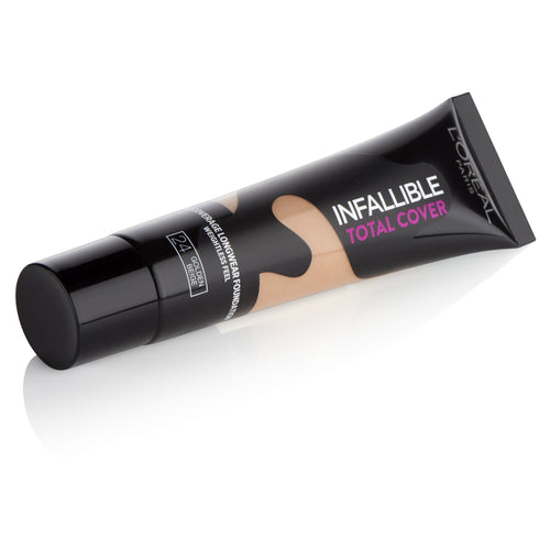 L’Oréal Paris Infallible Total Cover Foundation – Full Coverage Longwear Foundation