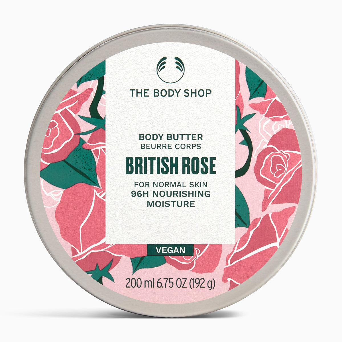 The Body Shop British Rose Body Care Gift Set – 4 Piece Set