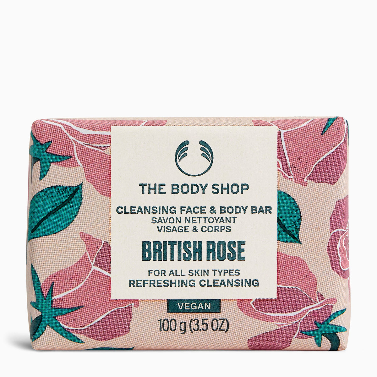 The Body Shop British Rose Body Care Gift Set – 4 Piece Set